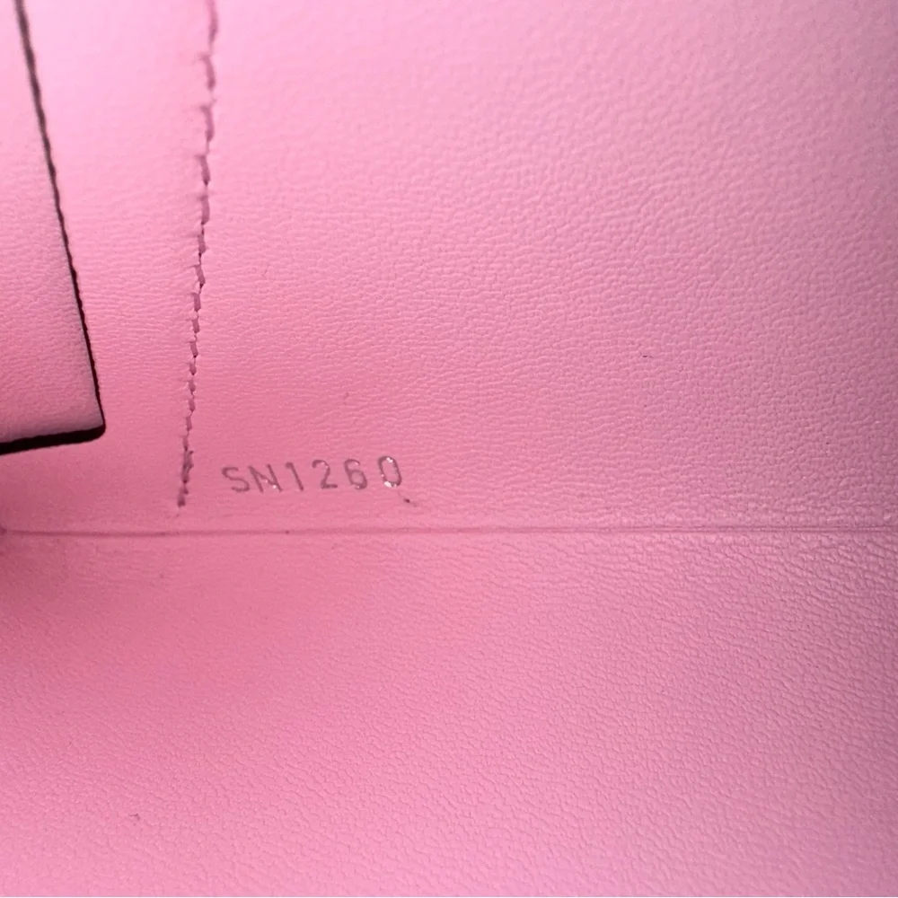 Louis Vuitton Pastel Pink Blue Yellow Monogram Envelope Clutch